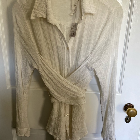 Free people bandage style shirt, - Picture 6 of 7